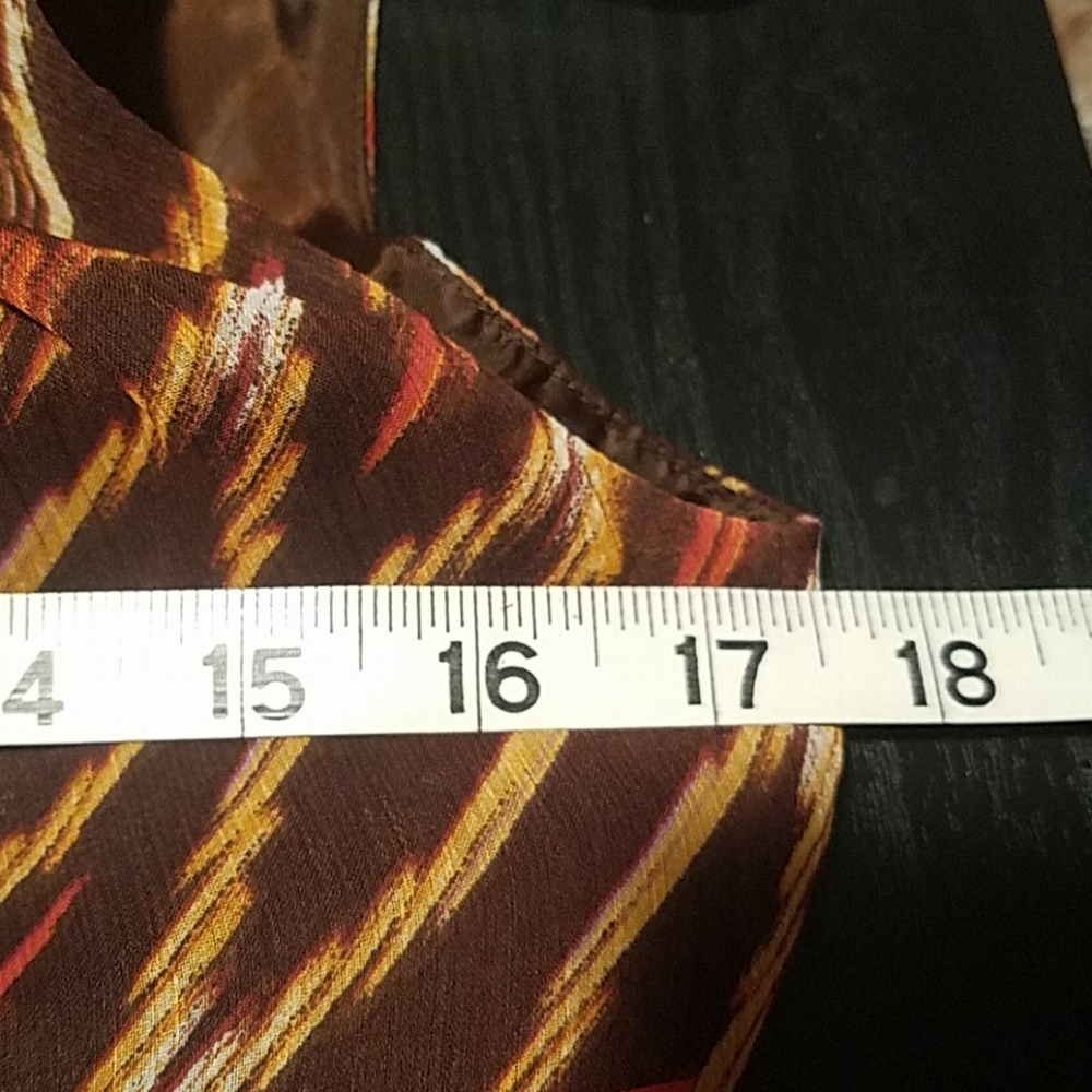 Jones Wear Multicolored Sleeveless Dress (B3) - Picture 6 of 10